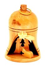 Bell Nativity Small Made in Olivewood From Bethlehem - $13.62