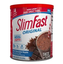 2 Packs SlimFast Original Chocolate Royale Shake Mix (31.18oz./pack) - $79.00
