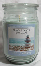 Ashland Scented Candle New 17 Oz Large Jar Single Wick Spring Tranquil Water - $19.60