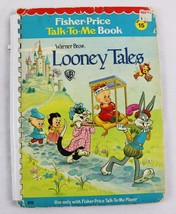 VINTAGE 1978 Fisher Price Talk to Me Book Looney Tunes Bugs Bunny Sylvester - $14.84