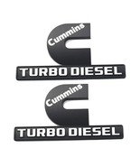 2 Pack Cummins Turbo  Emblems, s Output Nameplate Sticker for R-AM 2500 ... - $109.64