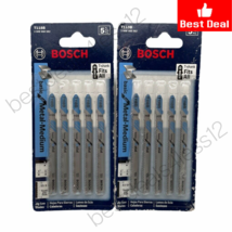 Bosch T118B T Shank  Jig Saw Blade 11-14TPI 5 pc, Pack of 2 - $16.82