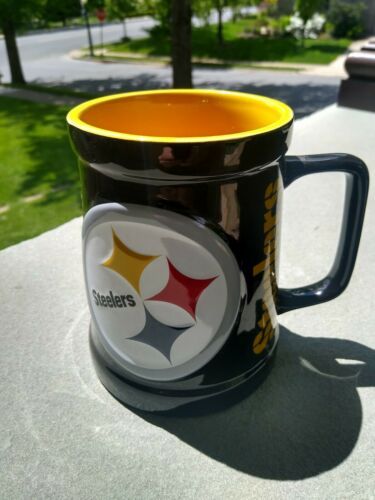 Pittsburgh Steelers 15oz Got Rings Gold Coffee Mug