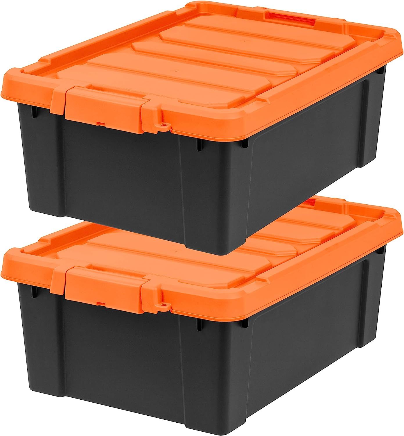 Iris Usa 11 Gallon HeavyDuty Plastic Storage Bins, StoreItAll Container Baskets