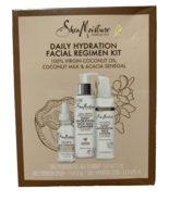 Shea Moisture Daily Hydration Facial Regimen Kit -Cleanser, Serum, Lotio... - $21.66