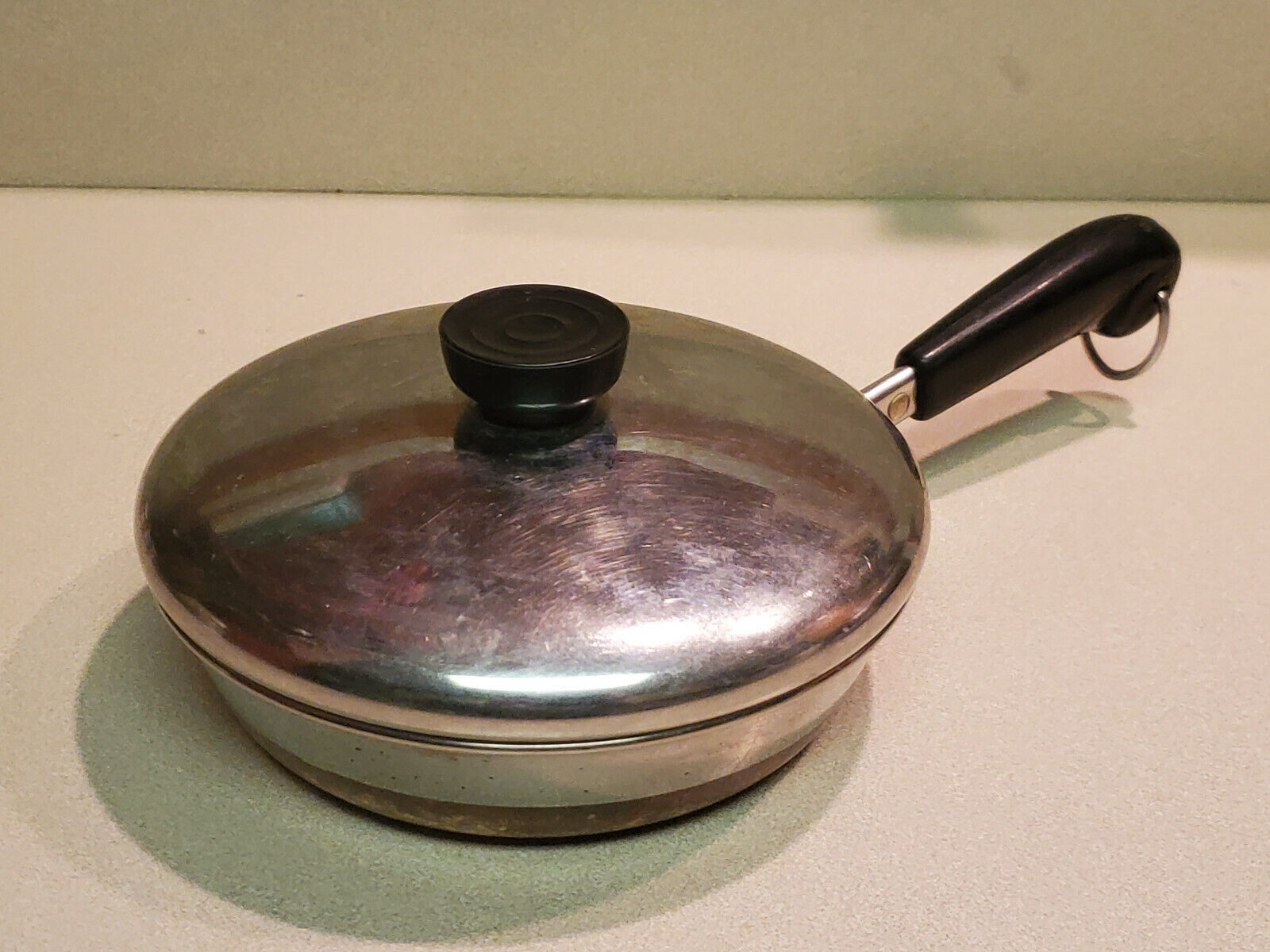 1801 Revere Ware 7 Frying Pan w/ Lid Copper and 50 similar items