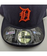 New Era 59Fifty Mens MLB Cap Detroit Tigers On Field Fitted Home Hat Nav... - $26.94