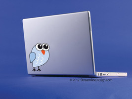 Mr. Big Eyes Owl Vinyl Laptop Art - $5.95