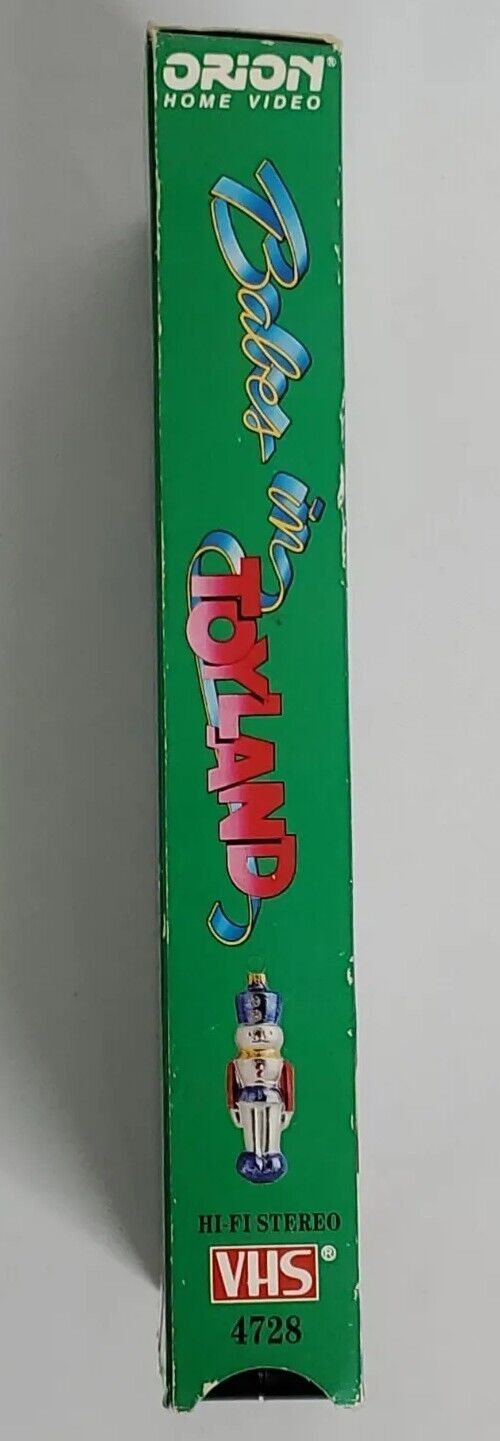 Babes in Toyland VHS VCR Tape 96 Minute 1986 Video Drew Barrymore ...