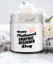 Funny Graphic Designer Candle - Happy National Day - 9 oz Candle Gifts For  - $19.95