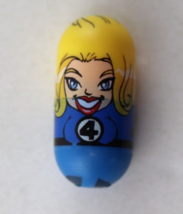 Mighty Beanz Marvel #6 INVISIBLE WOMAN Bean 2003 Series 1 Moose Collectible Toy - $4.95