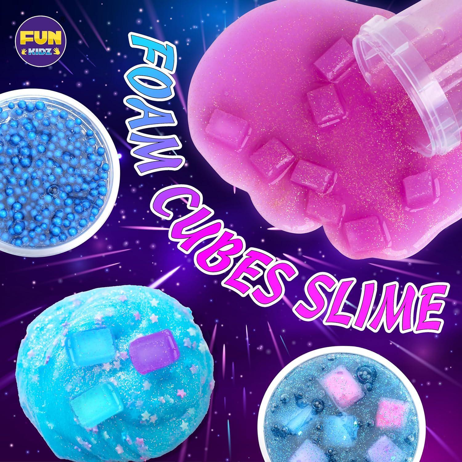 Science Kits for Kids Age 8-12, FunKidz Slime Maker Kit for Girls