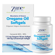 Zane Hellas Oregano Oil Softgels. 20% Oil of Oregano. 120 Softgels. Pack of 2. - $35.08