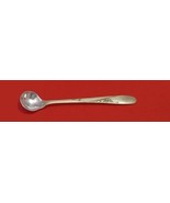 Rose Spray By Easterling Sterling Silver Mustard Ladle 4 3/4&quot; Custom - $68.31