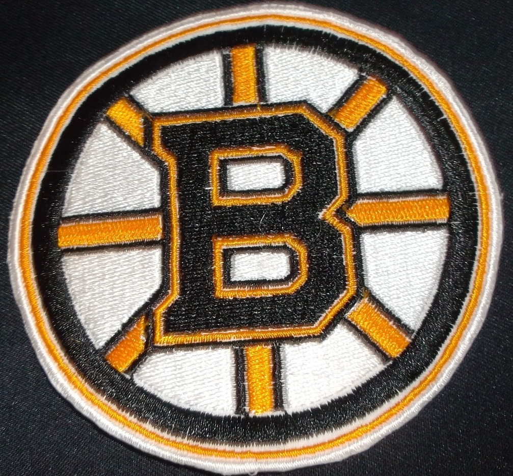 Boston Bruins Logo Iron On Patch - Hockey-NHL