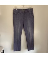 CHICO’S Womens 10 THE PLATINUM Purple Wash Denim Jeans - $6.93