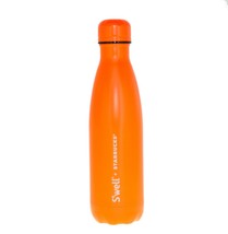 Starbucks Swell 17 Oz Water Bottle Orange Stainless Steel Thermos Double Wall - $68.61
