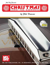 Christmas Songs For Harmonica Book/Hanukkah Songs Too! w/CD Set - $13.95