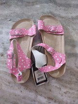 Delia&#39;s Size 3 Girls Sandals Pink With Stars - $25.62
