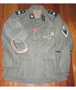 German ww2 Waffen ss replica reproduction M40 Tunic Uniform Set c/w Belt... - $350.00