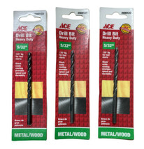 ACE 2000123  5/32"  Drill Bit Metal/Wood Pack of 4 - $24.74