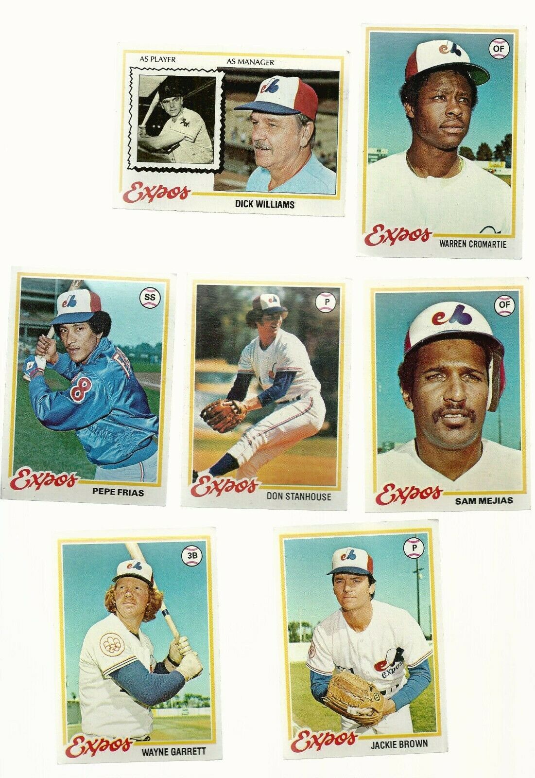 Steve Rogers Signed 1976 Topps Baseball Card - Montreal Expos