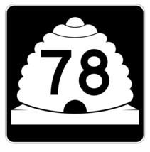 Utah State Highway 78 Sticker Decal R5412 Highway Route Sign - $1.45+