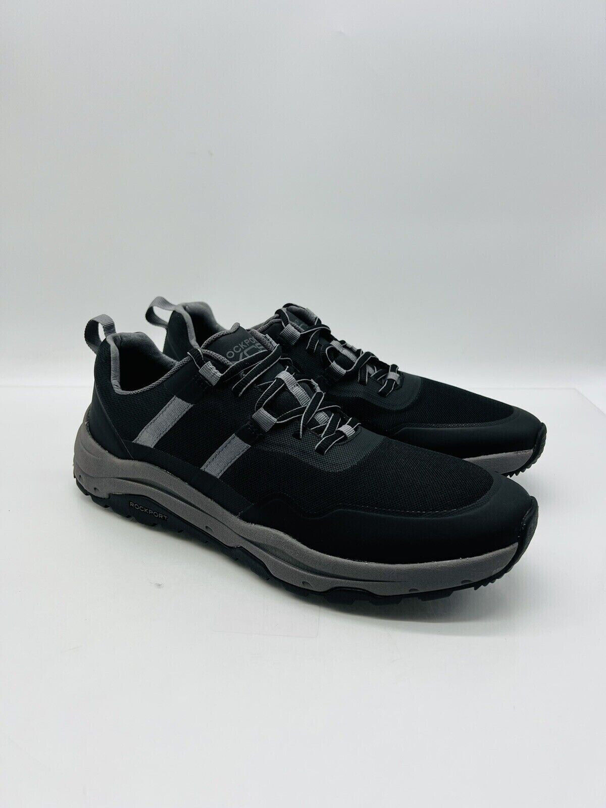 Rockport Men's Birchfield Sport Sneakers- Black, US 9.5M / EUR 43 ...