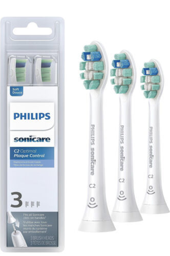 Philips Sonicare Genuine C2 Replacement Head  HX9023/65, 3 Tooth Brush Heads - $32.99