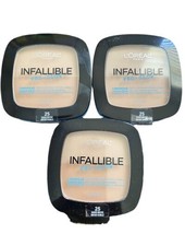 L&#39;Oréal Paris Infallible Pro Glow Pressed Powder Sand Beige #25 Pack of 3 - $19.34