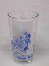 Walt Disney Goofy &quot;Service in Dining Room&quot; 16oz. Pint Beer Glass Blue - $19.79