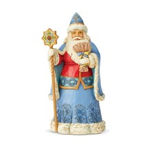 Jim Shore Ukrainian Santa Figurine 7" High Heartwood Creek Collection Christmas 