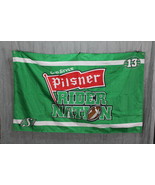 Saskatchewan Roughrider Flag - Rider Nation Pilsner Promo - Double Sided... - $39.00