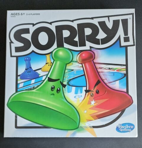 Hasbro Gaming Sorry Giant Edition Board Game Indoor Outdoor 2 to 4 Players