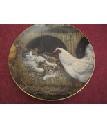 RIGHT CHURCH WRONG PEW Collector Plate LOWELL DAVIS Schmid RARE Cat Tale... - $39.20