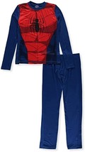 SPIDER-MAN AVENGERS Insulating Warm Underwear Pants &amp; Top Set Boys Size ... - $14.99