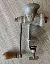 Vintage Keystone No 10 Hand Crank Meat Food Grinder Table Mount Boyertown,  PA