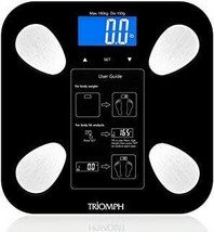 EatSmart Precision Tracker Digital Bathroom Scale with Accutrack Software,  Silver/Grey