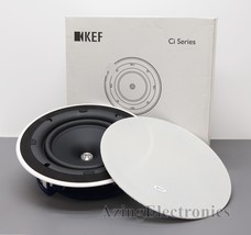KEF Ci-C Series CI200.2CR 8" In-Ceiling Speaker - White image 1