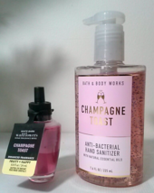 Bath &amp; Body Works CHAMPAGNE TOAST Enhanced Fragrance Wallflower &amp; BONUS - $13.67