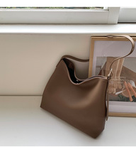 F9202# Versatile Fashionable Retro Casual Shoulder Bag Khaki - $28.00