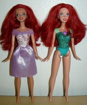 Disney Ariel Doll 10&quot; lot of two - $17.82