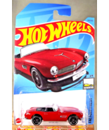 2023 Hot Wheels #120 Factory Fresh 2/5 BMW 507 Red w/Black DD8 Spoke Wheels - $7.75