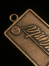 Vintage 70s NAMTA Brass Keychain Tag  image 4