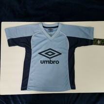 Umbro Light Blue And Navy Umbro Kids Jersey Style T-shirt 5 6 - $14.85