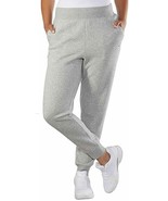 Fila Women&#39;s Fleece Jogger Gray Jogging Pants Side Pockets L XL 2XL - $22.99