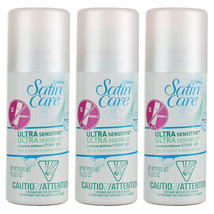 Pack of (3) New Satin Care Shave Gel Ultra Sensitive 2.5 Ounce - $18.99