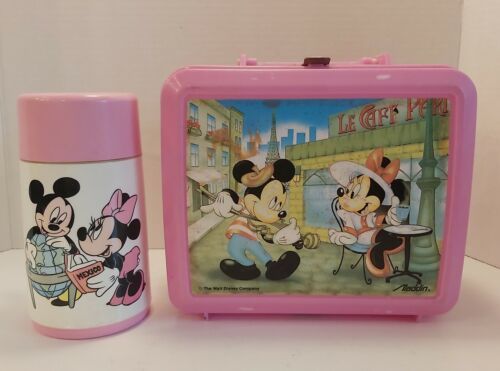 Vintage Disney's Beauty and The Beast Bell Aladdin 8 oz Thermos W