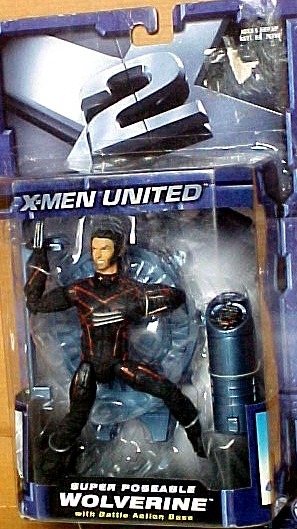 Toy Biz WOLVERINE - Marvel X-Men United Action Figure Year 2003