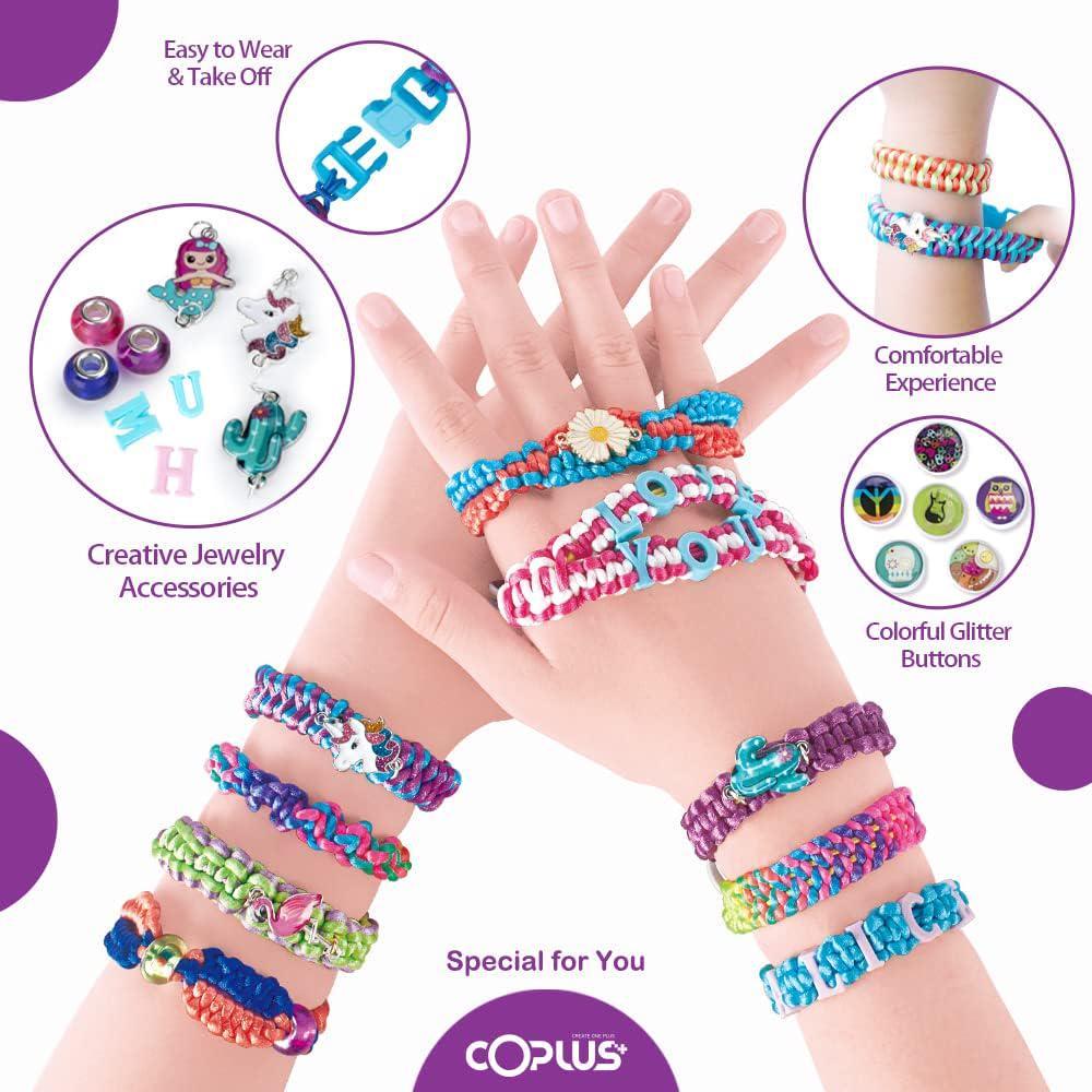 Friendship Bracelet Kit, DIY Crafts Girls and 50 similar items